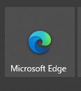 edgeブラウザのアイコン
